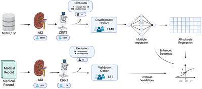 Development and validation of outcome prediction models for acute kidney injury patients undergoing continuous renal replacement therapy